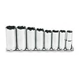 Blackhawk By Proto 206-CNB 6-Point Drive Metric Deep Socket Set, 3/8-Inch, 8-Piece [並行輸入品]