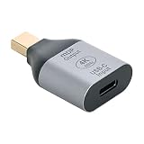 cablecc USB-C Type C メスソースからミニディスプレイポート DPシンク HDTVアダプター 4K 60hz 1080p タブレット&電話&ノートパソコン用 (MINI-DPホストからType-Cモニターには対応しません)