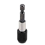 Fenteer 六角シャンク　ビットホルダー　磁気　延長ビット　電気ドリル　ドライバー用　長さ60mm