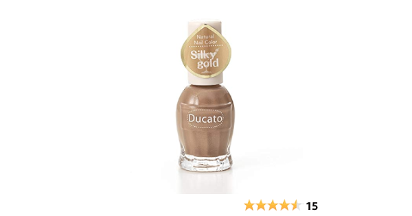 Amazon デュカート ナチュラルネイルカラーn127 Silky Gold シルキーゴールド マニキュア 11ミリリットル X 1 デュカート マニキュア ネイルポリッシュ 通販