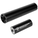 [LAYLAX] スモークトレーサー 発煙機能付き ロング(165㎜) 14ミリ逆ネジ対応 LED Type-C充電 スモークオイル(発煙用オイル)×2付属 モード切替 セット エアガン ガスガン サバゲー カスタム マズル