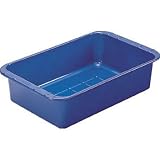 ＴＲＵＳＣＯ　鉄製パーツＢＯＸ色付内寸３４６×２４３×９６青 K-8B(ﾌﾞﾙｰ)(P)