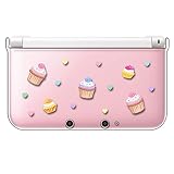 sslink ニンテンドー 3DS LL 対応 クリア ハード カバー カップケーキ スイーツ ハート