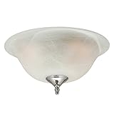High Qualityed Marble Glass 12.75-Inch Bowl Light with Finials in Bright Brass, Antique Brass, Brush