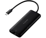 エレコム Type-Cドッキングステーション USB PD対応 ブラック DST-070BPBK