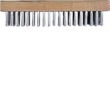 MERIT PRO 00405 6 x 19 Row Block Wire Brush [並行輸入品]