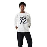 [チャンピオン] Tシャツ 七分袖 丸首 綿100% グラフィックプリント P12 3/4 スリーブフットボールTシャツ True to Archive C3-R413 メンズ ホワイト XL