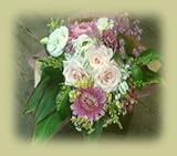 淡いピンクのバラの花束、誕生日やお祝いに【BFM】