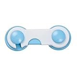 Lautechco 4個入り フォリオ食器棚クローゼット引き出しキャビネットのために赤ちゃんの安全ロック子供のセキュリティ保護装置 （ランダムカラー）