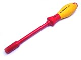 ドイツ製　絶縁ナットドライバー　8ｍｍ　WIHA　322-8-125　赤/黄　DAIKITOOL