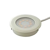 ekrea LEDダウンライト ホワイト 2700K 直結仕様 プラグ付電源コード付属