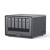 UGREEN NASync DXP6800 Pro 6ベイデスクトップNAS Intel Core i5-1235U 8GB DDR5 RAM 128GB SSD デュアル10GbE