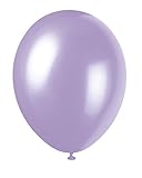Unique Party 12 Inch 8 Pearlised Latex Balloons - Lovely Lavender / ユニークなパーティー12インチ8 Pearlisedラテックス風