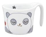 波佐見焼 重山陶器 こどもしょっき マグ パンダさん グレー 33270