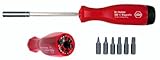 Wiha 38004 Multi-Bit Torx Screwdriver with Wiha Power Handle, T8-T25 [並行輸入品]