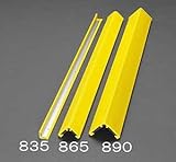 エスコ コーナーガード 金属ベース付 65×65×1000mm EA983FG-865