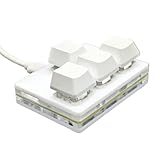 キーボード 4 キー方向矢印キーパッド上下左右プログラミング USB メカニカルキーパッド PC ホットスワップ可能キーパッド