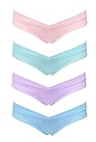 Crazyカート4パックレディースunder theバンプマタニティビキニ US サイズ: 3L
