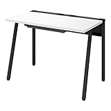 オフィスデスク コクヨ リーン 平机 ワークデスク ブラック×ホワイト 幅100×奥行60cm 【3梱包】 DLE-H1006-BKWH1 【お客様組立】