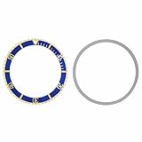 ベゼル&挿入for Rolex Submariner 18 ky 5513 / 1680ブルー