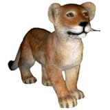 FRP　歩く子ライオン / Lion CuB - Standing　【動物園オブジェ　アニマルオブジ