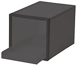 Like-it クローゼットシステム トレー L ブラック CS-T6