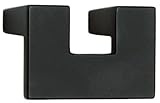 Atlas Homewares A845-BL U-Turn Collection 1.9-Inch Knob, Black [並行輸入品]