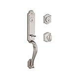Baldwin DCELIXELLTAR150 Reserve Double Cylinder Handleset Elizabeth x Ellipse with Traditional Arch 