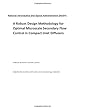 A Robust Design Methodology for Optimal Microscale Secondary Flow Control in Compact Inlet Diffusers