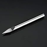 3pcs 3.175mm shank 30 degree 0.1\/0.2\/0.3mm carbide engraving