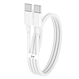 USB C ケーブル (1m × 2本, USB Type-C to C)