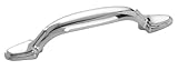 Amerock bp53008fbアリソン値3 in (76 mm) CTC Pull – フラットブラック 4-7/8 Inch BP5300826 1