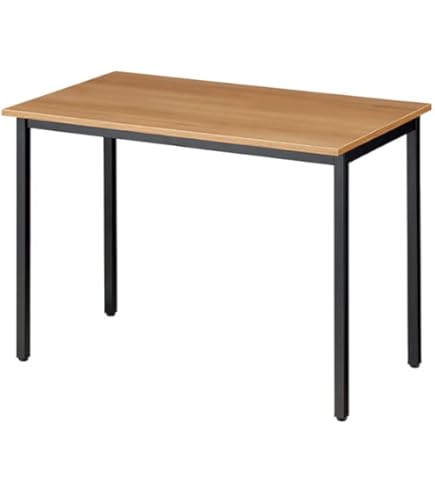 ナカバヤシ テーブル オフィスデスク 100x60cm ナチュラル木目 HEM- Amazon.co.jp: ナカバヤシ テーブル オフィスデスク 100x60cm