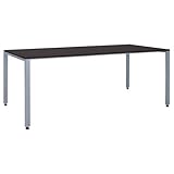 カグクロ ミーティングテーブル W1800×D750×H700mm ダークブラウン 会議テーブル K-1875-DB