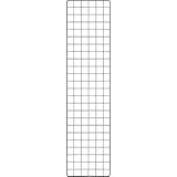 トラスコ中山(TRUSCO) 棚用ディスプレイネット 金具付 黒 300×1200mm TN3012