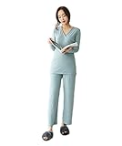 【授乳 兼 マタニティウェア】カシュクール マタニティ 兼 授乳ルームウェア /SPN71001 FREE(フリー) LIGHTBLUE(ライトブルー)