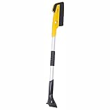 The Ames Company Snow P-Scratch Free Snow Brush- Ylw-blk-silver 36 Inch ABTT3612