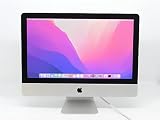 Apple iMac 21.5inch A1418 Late 2015一体型 OS Monterey 12.6.8 [第5世代COREi5 8G SSD512GB 無線 BT カメラ 21.5インチ 1920ｘ1080 Bluetooth A66
