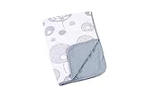 Doomoo Dream Baby Cotton Blanket (100 x 75 cm, Tree Grey) by Doomoo