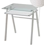 ガラスデスク GD (ホワイト)