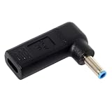NFHK USB 3.1 Type C USB-C - DC 4.5 x 3.0mm HPアダプター PDエミュレータートリガー 90度角度