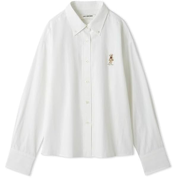 リリーブラウン レーストリムミニシャツワンピース  WHT リリーブラウン レーストリムミニシャツワンピース WHT - メルカリ