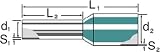 ワイドミュラー 絶縁カバー付圧着端子 H0.75/12 W SV フェルール 9028280000 【100個入】