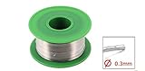 BULUSHI はんだ付けはんだ溶接ワイヤリールロール63ロジンコア37錫鉛 (0.3mm-50g)