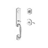 Baldwin FDNEWXCURRTAR260 Reserve Full Dummy Handleset New Hampshire x Curve with Traditional Arch Ro