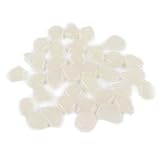 AMAA 蓄光石 飾り石 夜光石 水槽飾り 石光る石 蓄光砕石　水槽飾り　鑑賞用　通路　車道　水族館　庭園　1袋約100個 (白)