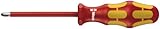 Wera Kraftform 165 Vde Insulated Screwdriver Pozidriv Pz0 X 80Mm by Kayser.De