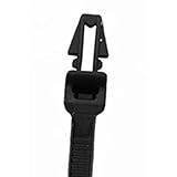 NTE Electronics 04-0750PM0 Nylon Push Mount Cable Ties 50 lb. Tensile Strength 7.9 Length 0.189 Widt