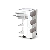 ＜ ビーライン ＞ ボビーワゴン 3段 3トレイ 全2色 [ エステワゴン ネイルワゴン 美容室ワゴン キッチンワゴン マルチワゴン サイドワゴン キャスター付き インテリア 収納 まつげエクステ 業務用 サロン ワゴン ラック ]