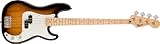 Squier by Fender スクワイヤー エレキベース Squier Sonic™ Precision Bass®, Maple Fingerboard, White Pickguard, 2-Color Sunburst ソフトケース付き